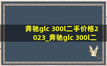 奔驰glc 300l二手价格2023_奔驰glc 300l二手价格2023款